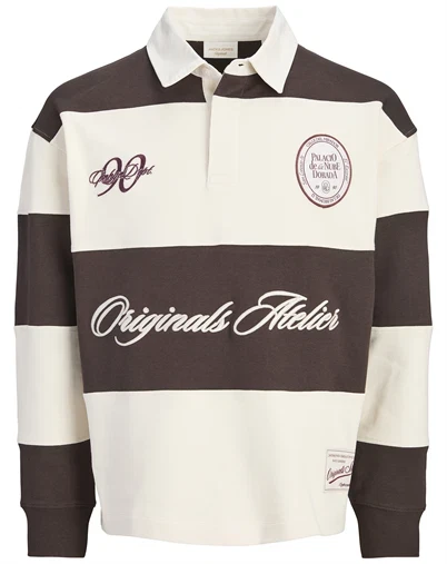 Jack & Jones - JORSalamanco Rugby Sweat Polo - Java